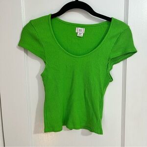 BDG Women's Green Crop Top